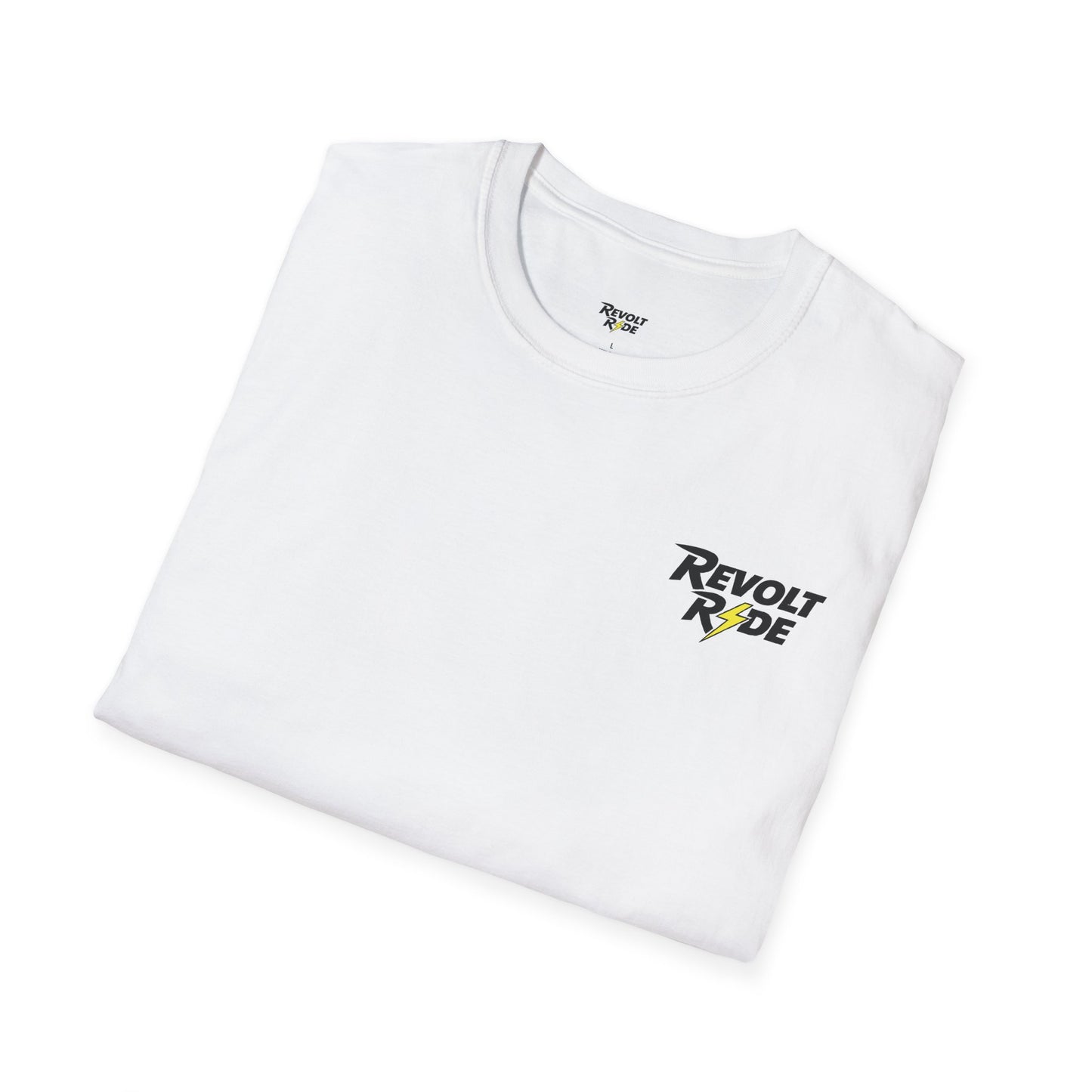 Revolt Ride Graphic T-Shirt — Retro Space Logo Tee
