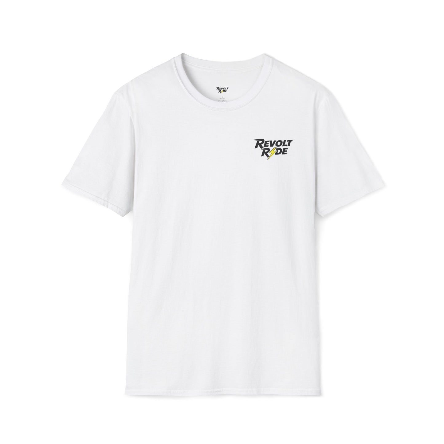 Revolt Ride Graphic T-Shirt — Retro Space Logo Tee