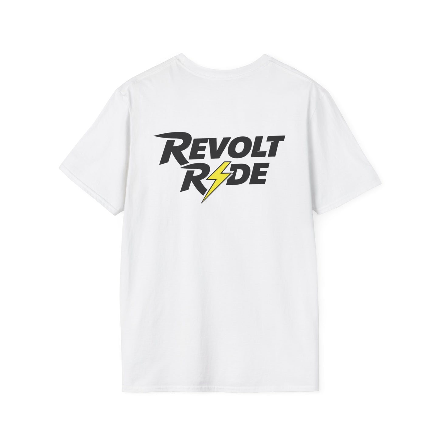 Revolt Ride Graphic T-Shirt — Retro Space Logo Tee