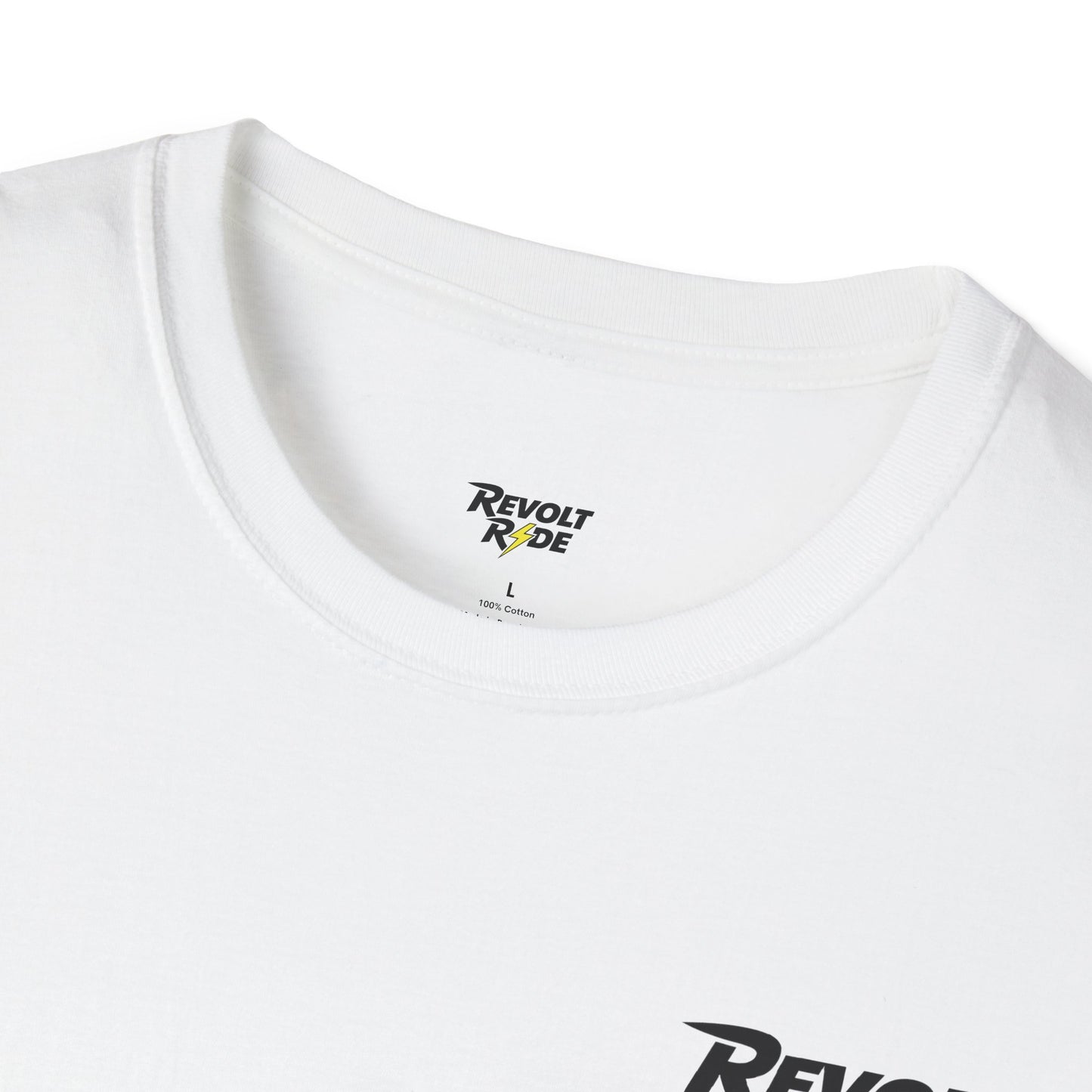 Revolt Ride Graphic T-Shirt — Retro Space Logo Tee