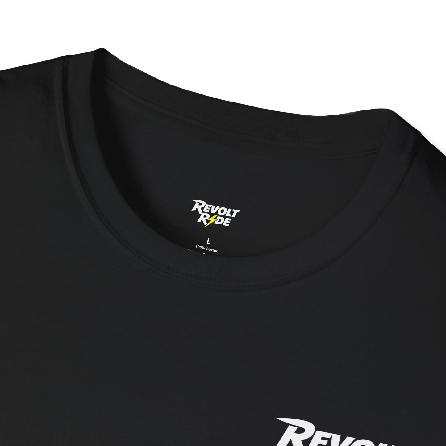 Revolt Ride Graphic T-Shirt — Retro Space Logo Tee