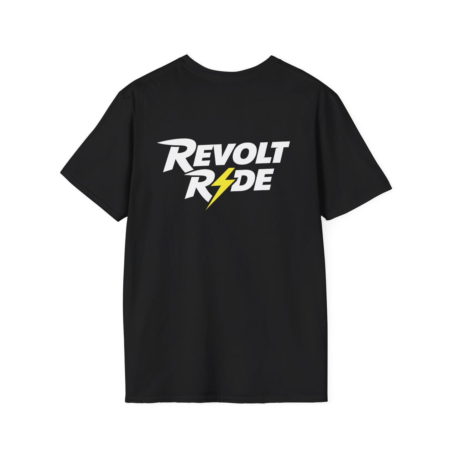 Revolt Ride Graphic T-Shirt — Retro Space Logo Tee