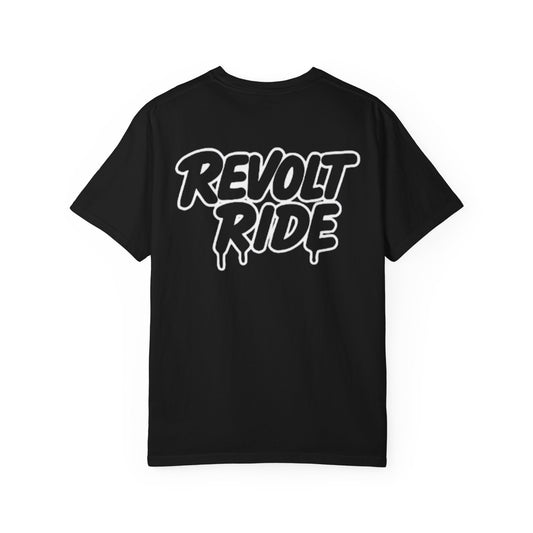 Ride Out Wheelies T-Shirt — "Dripped Out" Motorcycle Ride Tee