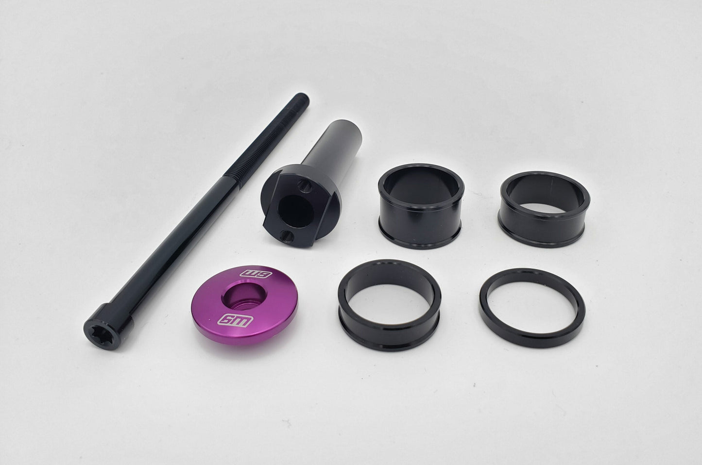 Stem Lock - W9 Fender Adapter Compatible - For forks without a fender mount on lower clamps. (Collective)