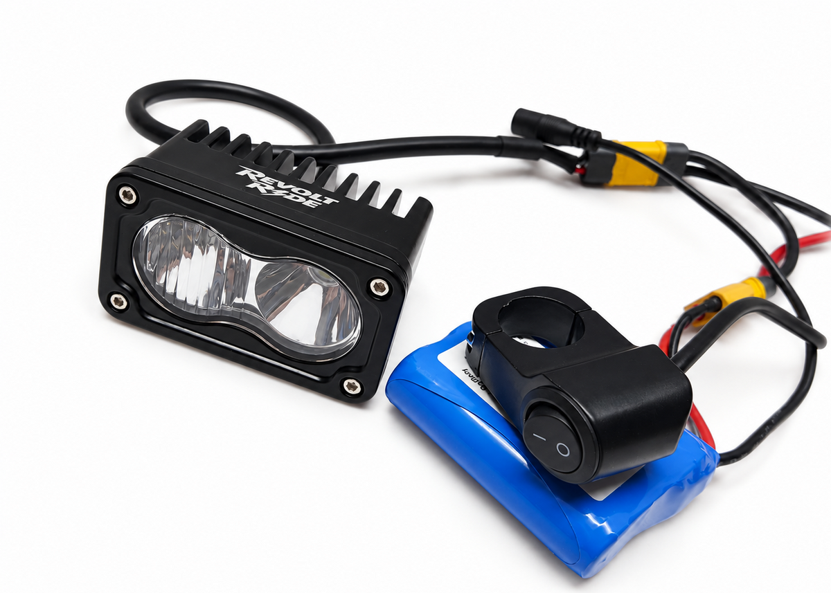 Rechargeable Battery Powered Baja Light Kit – Fits All E-Bikes & E-Motos